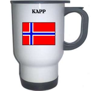  Norway   KAPP White Stainless Steel Mug 