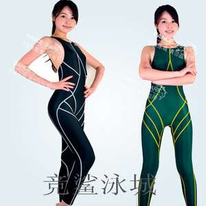 YINGFA bodysuit Womens kneeskin swimsuit 977 M L XL 2XL  