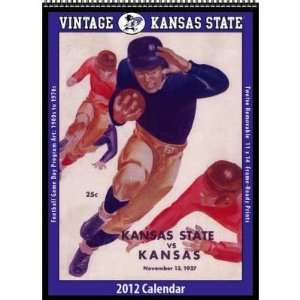    Vintage Kansas State Football 2012 Wall Calendar