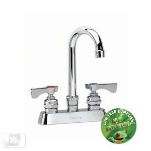   302L 4 Low Lead Deck Mounted Faucet   Royal Series: Home Improvement