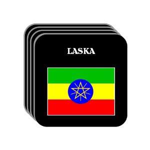  Ethiopia   LASKA Set of 4 Mini Mousepad Coasters 