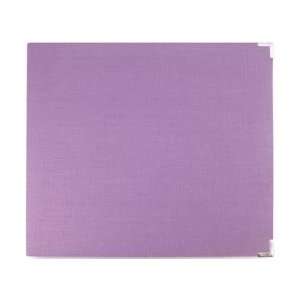  New   We R Linen 3 Ring Binder 12X12   Grape Ice by We R 