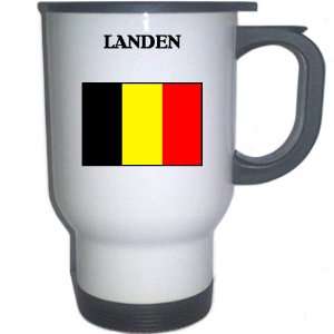  Belgium   LANDEN White Stainless Steel Mug Everything 