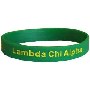  Lambda Chi Alpha Silicone Wristband   Two Pack Everything 