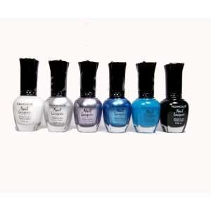  Kleancolor   6 Awesome Nail Lacquers   Set 12 Beauty