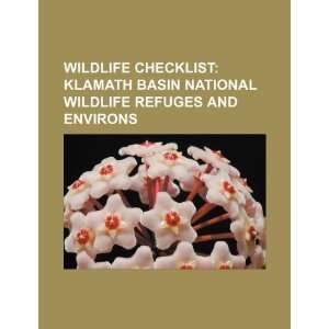  Wildlife checklist Klamath Basin National Wildlife 