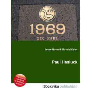  Paul Hasluck Ronald Cohn Jesse Russell Books