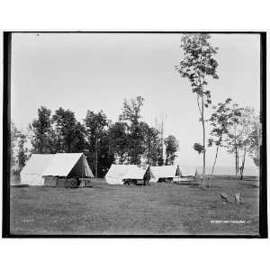  Fort Sheridan,camp ground by the lake