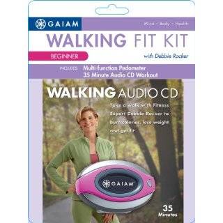 Gaiam Walking Fit Kit Pedometer Plus Audio CD (Entry Level)