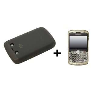  Clear Gray Silicone Soft Skin Case Cover for Blackberry Bold 