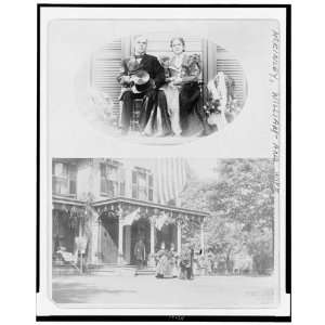  President William McKinley,Mrs. McKinley,Group of people 