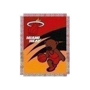  Miami Heat Woven Baby Blanket 36 x 48: Sports & Outdoors