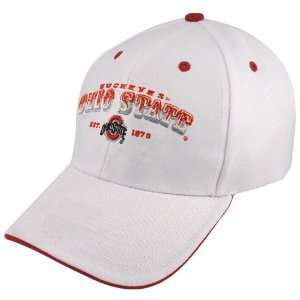Twins Enterprise Ohio State Buckeyes White Pioneer Hat:  