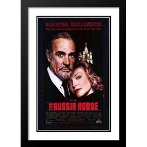  The Russia House 20x26 Framed and Double Matted Movie 