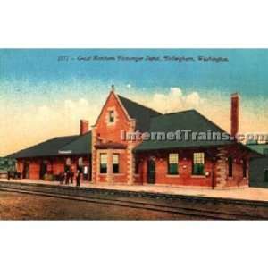  C.C. Crow HO Scale Great Northern Passenger Depot Kit 