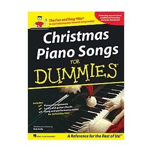    Christmas Piano Songs for Dummies Softcover