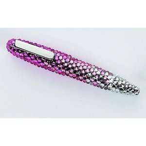  Pink and White Crystal Pen