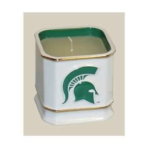  Michigan State Spartans Candle: Home & Kitchen