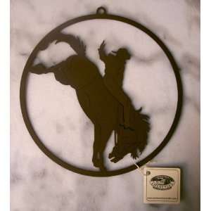  Montana Silversmiths Cut Out `Bronco Rider` Everything 