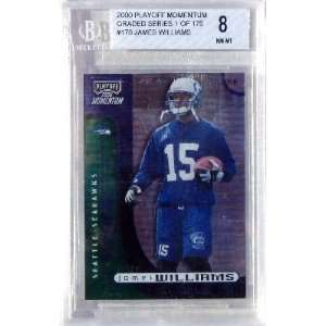  James Williams 2000 Playoff Momentum Card #178 Graded 9 
