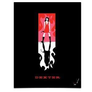  Dexter First Edition Lila Silk Screen Print