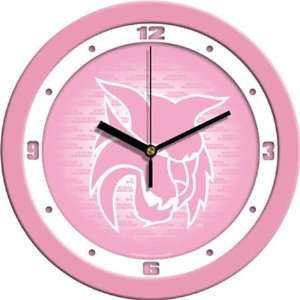  Central Washington NCAA 12In Pink Wall Clock Sports 