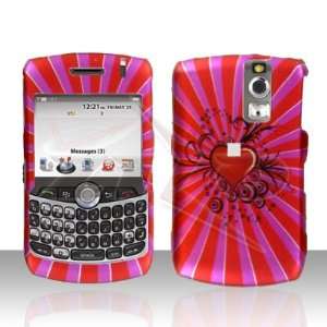  New Sunrise Heart Design Blackberry Curve Case 8300 8330 