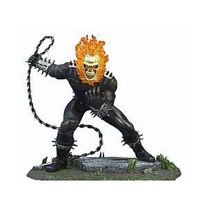   Hand painted Marvel Comics Ghost Rider Die Cast Statue Toys & Games