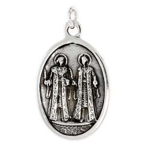  925 Sterling Silver St. Gabriels Conference Medal Pendant 