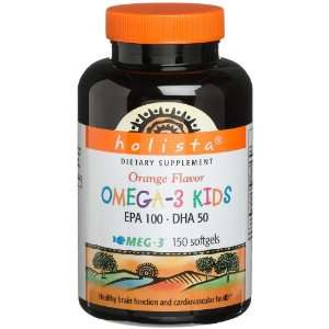  Holista Omega 3 Kids Orange Flavor Epa 100 ? Dha 50, 150 