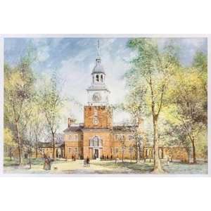  Independence Hall Pa (Canv)    Print