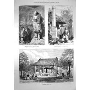  1873 China British Legation Pekin Money Repair Idol