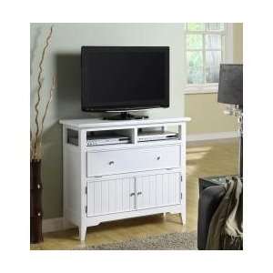  White Cottage TV Stand   Powell Furniture   929 781