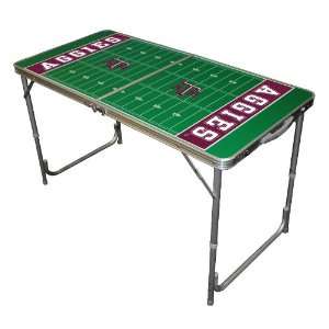 Texas A&M University Aggies Tailgate Table (2x4) Sports 