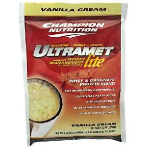  Champion Nutrition UltraMet Lite, Vanilla Cream, 60 2.7 oz 