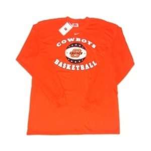   Oklahoma State Cowboys Nike Orange LS T Shirt (M): Sports & Outdoors
