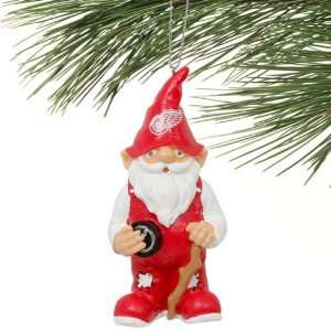  Detroit Red Wings NHL Gnome Christmas Ornament: Sports 