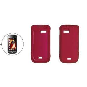   Hard Plastic Case Cover Shell Red for Samsung S8000 Jet Electronics