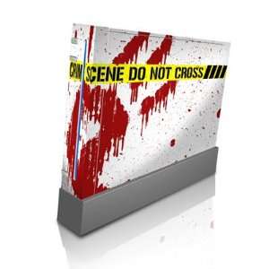 Crime Scene Revisited Design Skin Decal Sticker for Nintendo Wii Body 