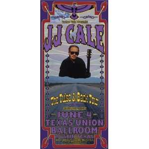  JJ Cale Austin Texas Original Concert Poster MINT