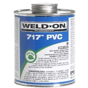  IPS Weld on 10148 1 Pint Gray 717 PVC Cement