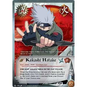   TCG Quest for Power N C006 Kakashi Hatake Uncommon Card Toys & Games