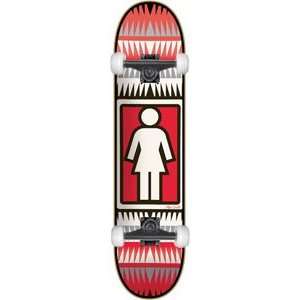 Girl Carroll Navajo Complete Skateboard   7.87 w/Mini Logo Wheels 