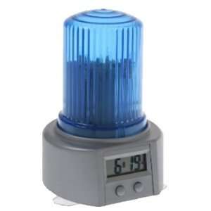  Out Of The Blue Emergency Flashing Siren Alarm Clock 