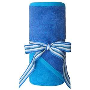  Cobalt and Sea Infant Hooded Towel 