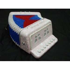   PINK   BUTTON ORGAN accordian Concertina WOW Musical Instruments