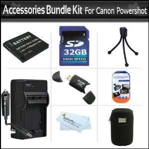  32GB Accessories Bundle Kit For Canon PowerShot A3300 IS 