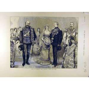  1879 Royal Wedding Ceremony Bride Duchess Connaught