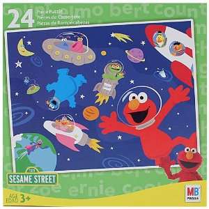  Sesame Street 24 Piece Puzzle [Outer Space]: Toys & Games