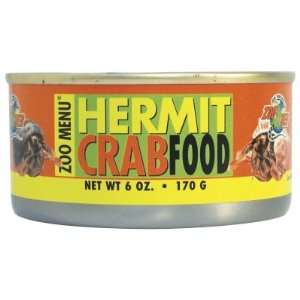   ZOO MED/AQUATROL, INC Hermit Crab Food 6 Ounce Can Wet: Pet Supplies